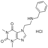 CAS#: 1236-36-8， 7-[2-(Benzylamino)Ethyl]-3,7-Dihydro-1,3-Dimethyl-1H-Purine-2,6-Dione Monohydrochloride