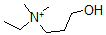 CAS#: 123731-09-9， Ethyl-(3-Hydroxypropyl)-Dimethylazanium