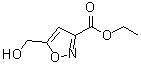 structure of CAS# 123770-62-7, Ethyl 5-(Hydroxymethyl)-1,2-Oxazole-3-Carboxylate;5-(hydroxymethyl)-3-isoxazolecarboxylic acid ethyl ester;5-(Hydroxymethyl)isoxazole-3-carboxylic acid ethyl ester;ethyl 5-(hydroxymethyl)-1,2-oxazole-3-carboxylate