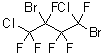 structure of CAS# 124311-10-0, 1,3-Dibromo-1,4-Dichloro-1,2,2,3,4,4-Hexafluorobutane;1,3-Dibromo-1,4,-dichlorohexafluorobutane 98%;1,3-Dibromo-1,4-dichlorohexafluorobutane;MFCD01862038