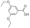 structure of CAS# 124480-95-1, 3,5-Diethoxybenzoic Acid;3,5-Diethoxybenzoic Acid,98%;3,5-DIETHOXYBENZOIC ACID