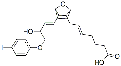 CAS#: 124924-85-2， (1S-(1alpha,2alpha(Z),3beta(1E,3S*),4alpha))-7-(3-(3-Hydroxy-4-(4-(Iodo-125I)Phenoxy)-1-Butenyl)-7-Oxabicyclo(2.2.1)Hept-2-Yl)-5-Heptenoic Acid
