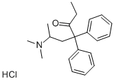 CAS#: 125-56-4， 6-Dimethylamino-4,4-Diphenylheptan-3-One Hydrochloride