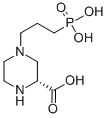 structure of CAS# 126453-07-4, (2R)-4-(3-Phosphonopropyl)-2-Piperazinecarboxylic Acid