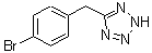 结构式 CAS# 127152-64-1, 5-(4-溴苄基)-2H-四唑