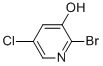 structure of CAS# 127561-70-0, 2-Bromo-5-Chloro-3-Pyridinol;2-BROMO-3-HYDROXY-5-CHLOROPYRIDINE;3-Pyridinol, 2-Bromo-5-Chloro-