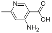 structure of CAS# 127915-50-8, 4-Amino-6-Methyl-3-Pyridinecarboxylic Acid;3-Pyridinecarboxylicacid,4-Amino-6-Methyl-(9CI);4-Amino-6-Methylpyridine-3-Carboxylic Acid;4-Amino-6-Methylnicotinic Acid