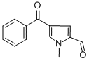 结构式 CAS# 128843-58-3, 4-(苯甲酰基)-1-甲基吡咯-2-甲醛