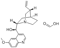 CAS#: 130-90-5， Quinine formate (salt)