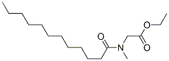 CAS 登录号：13005-52-2， N-甲基-N-(1-氧代十二烷基)氨基乙酸乙酯