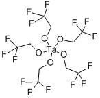 structure of CAS# 13053-54-8, 2,2,2-Trifluoro-Ethanol Tantalum Salt (5:1);TANTALUM(V) 2,2,2-TRIFLUOROETHOXIDE, 99.99+% (METALS BASIS);TANTALUM(V) 2,2,2-TRIFLUOROETHOXIDE;TANTALUM V TRIFLUOROETHOXIDE