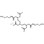 CAS#: 131069-91-5， Gadolinium 8,11-Bis(Carboxylatomethyl)-14-{2-[(2-Methoxyethyl)Amino]-2-Oxoethyl}-6-Oxo-2-Oxa-5,8,11,14-Tetraazahexadecan-16-Oate