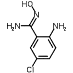 structure of CAS# 131782-71-3, 2-Amino-5-Chloro-N-Hydroxybenzenecarboximidamide;2-Amino-5-bromo-4-dimethoxymethylpyrimidine;2-Amino-5-Chloro-N'-Hydroxybenzenecarboximidamide;2-amino-5-chloro-N-hydroxybenzimidamide