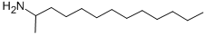 structure of CAS# 13205-57-7, 2-Aminotridecane;2-Tridecanamine;1-Methyldodecylamine;2-Aminotridecane