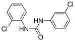 structure of CAS# 13208-21-4, 1-(2-Chlorophenyl)-3-(3-Chlorophenyl)Urea;Nsc43476;Zinc00249921;Oprea1_661765