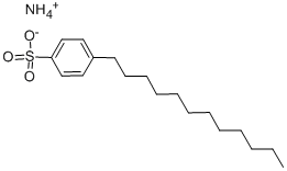 CAS#: 1331-61-9， Dodecyl-Benzenesulfonic Acid Ammonium Salt (1:1)