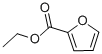 structure of CAS# 1335-40-6, Ethyl Furoate;2-Furancarboxylic Acid Ethyl Ester;Furan-2-Carboxylic Acid Ethyl Ester;48010_Fluka