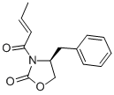 结构式 CAS# 133812-16-5, 3-[(E)-丁-2-烯酰基]-4-(苯基甲基)-1,3-恶唑烷-2-酮