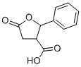 结构式 CAS# 13389-88-3, 四氢-5-氧代-2-苯基-3-呋喃羧酸