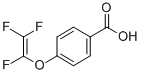 结构式 CAS# 134151-66-9, 4-[(1,2,2-三氟乙烯基)氧基]-苯甲酸