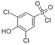 结构式 CAS# 13432-81-0, 3,5-二氯-4-羟基-苯磺酰氯