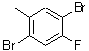 structure of CAS# 134332-29-9, 1,4-Dibromo-2-Fluoro-5-Methylbenzene;2,5-dibromo-1-fluoro-4-methylbenzene;2,5-DIBROMO-4-FLUOROTOLUENE