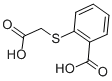 structure of CAS# 135-13-7, 2-[(Carboxymethyl)Thio]Benzoic Acid;2-(Carboxymethylthio)Benzoic Acid;(O-Carboxyphenylthio)Acetic Acid;2-Carboxyphenylthioglycolic Acid