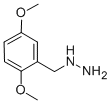 structure of CAS# 135-54-6, (2,5-Dimethoxyphenyl)Methylhydrazine;(2,5-Dimethoxybenzyl)Hydrazine;Brn 1819019;Hydrazine, (2,5-Dimethoxybenzyl)-