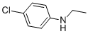 structure of CAS# 13519-75-0, 4-Chloro-N-Ethyl-Benzenamine;4-Chloro-N-Ethylaniline, Tech;N-(4-CHLOROPHENYL)ETHYLAMINE;N1-Ethyl-4-Chloroaniline