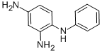 structure of CAS# 136-17-4, N1-Phenylbenzene-1,2,4-Triamine;(2,4-Diaminophenyl)-Phenyl-Amine;St5407184;1,2,4-Benzenetriamine, N(Sup 1)-Phenyl-