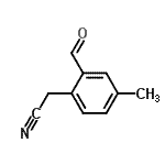 CAS#: 136263-00-8， (2-Formyl-4-Methylphenyl)Acetonitrile