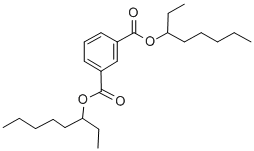 结构式 CAS# 137-89-3, 二(2-乙基己基)苯-1,3-二羧酸酯