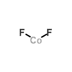 structure of CAS# 13817-37-3, Cobalt(2+) Difluoride;cobalt difluoride;Cobalt difluoride, anhydrous;Cobalt fluoride