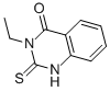 structure of CAS# 13906-08-6, 3-Ethyl-2,3-Dihydro-2-Thioxo-4(1H)-Quinazolinone;3-Ethyl-2-Thioxo-1H-Quinazolin-4-One;Nsc176350;Sbb006935