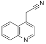结构式 CAS# 14003-46-4, 2-(喹啉-4-基)乙腈