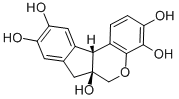 结构式 CAS# 1412-19-7, 苏木精