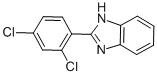 结构式 CAS# 14225-79-7, 2-(2,4-二氯苯基)-1H-苯并咪唑