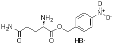 structure of CAS# 14349-18-9, L-Glutamine (4-Nitrophenyl)Methyl Ester Monohydrobromide;L-GLUTAMINE ALPHA-4-NITROBENZYL ESTER HYDROBROMIDE;L-GLUTAMINE-P-NITROBENZYL ESTER HYDROBROMIDE;Glutamine-P-Nitrobenzyl Ester Hydrobromide
