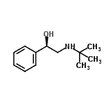 structure of CAS# 14467-51-7, (1R)-2-[(2-Methyl-2-Propanyl)Amino]-1-Phenylethanol;- -2-TERT-BUTYLAMINO-1-PHENYLETHAN&;(R)-(-)-2-tert-Butylamino-1-phenylethanol;(R)-(−)-2-tert-Butylamino-1-phenylethanol