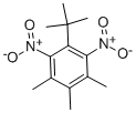 structure of CAS# 145-39-1, 1-(1,1-Dimethylethyl)-3,4,5-Trimethyl-2,6-Dinitro-Benzene;1-Tert-Butyl-3,4,5-Trimethyl-2,6-Dinitro-Benzene;5-Tert-Butyl-4,6-Dinitro-1,2,3-Trimethylbenzene;5-Tert-Butyl-1,2,3-Trimethyl-4,6-Dinitrobenzene