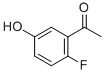 结构式 CAS# 145300-04-5, 1-(2-氟-5-羟基苯基)-乙酮