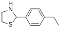 structure of CAS# 145300-46-5, 2-(4-Ethylphenyl)-Thiazolidine;2-(4-Ethylphenyl)-1,3-Thiazolidine;2-(4-ETHYLPHENYL)-1,3-THIAZOLANE