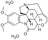 structure of CAS# 145428-94-0, 2,3-Dimethoxy-Strychnidin-10-One Hydrate (1:2)