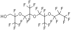 structure of CAS# 14620-81-6, 1H,1H-Perfluoro-2,5,8-Trimethyl-3,6,9-Trioxadodecan-1-Ol;1H,1H-Perfluoro-2,5,8-Trimethyl-3,6,9-Trioxaundecan-1-Ol