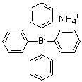 structure of CAS# 14637-34-4, Ammonium Tetraphenylborate(1-);AMMONIUMTETRAPHENYLBORATE;Tetraphenylboron ammonium;380520_ALDRICH
