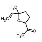 CAS 登录号：147331-99-5， 1-(5-甲基-5-乙烯基四氢-2-呋喃基)乙酮