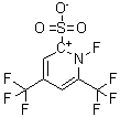 structure of CAS# 147541-03-5, 1-Fluoro-4,6-Bis(Trifluoromethyl)Pyridinium-2-sulfonate;MFCD00236131;N-Fluoro-4,6-bis(trifluoromethyl)pyridinium-2-sulfonate;N-Fluoro-4,6-bis(trifluoromethyl)pyridinium-2-sulphonate