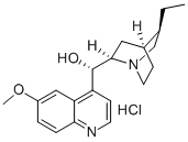 结构式 CAS# 1476-98-8, (9S)-10,11-二氢-6'-甲氧基-脱氧辛可宁-9-醇盐酸盐(1:1)