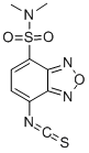 structure of CAS# 147611-81-2, 4-Isothiocyanato-N,N-Dimethyl-2,1,3-Benzoxadiazole-7-Sulfonamide;7-Isothiocyanato-N,N-Dimethyl-Benzofurazan-4-Sulfonamide;4-Benzofurazansulfonamide, 7-Isothiocyanato-N,N-Dimethyl-;7-N,N-Dimethylaminosulfonyl-4-(2,1,3-Benzoxadiazolyl)Isothiocyanate