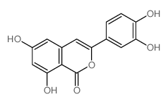 CAS#: 147666-81-7， 3-(3,4-Dihydroxyphenyl)-6,8-Dihydroxyisochromen-1-One